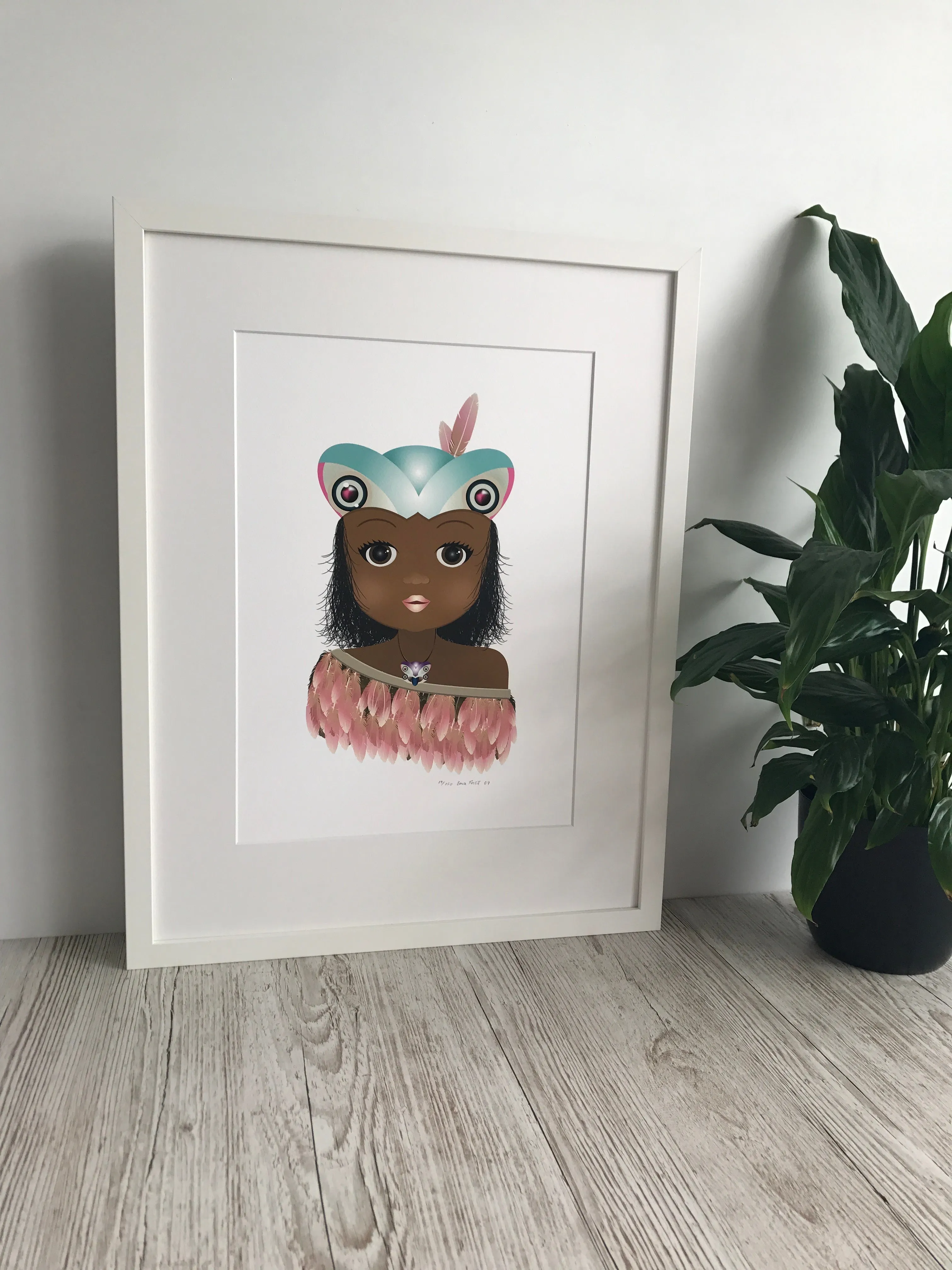Tikina Girl - Framed