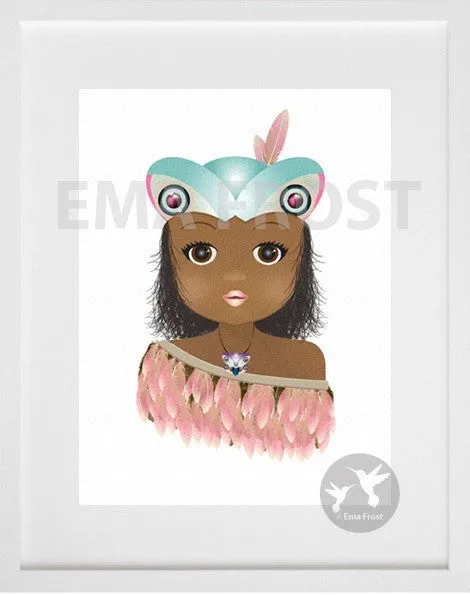 Tikina Girl - Framed