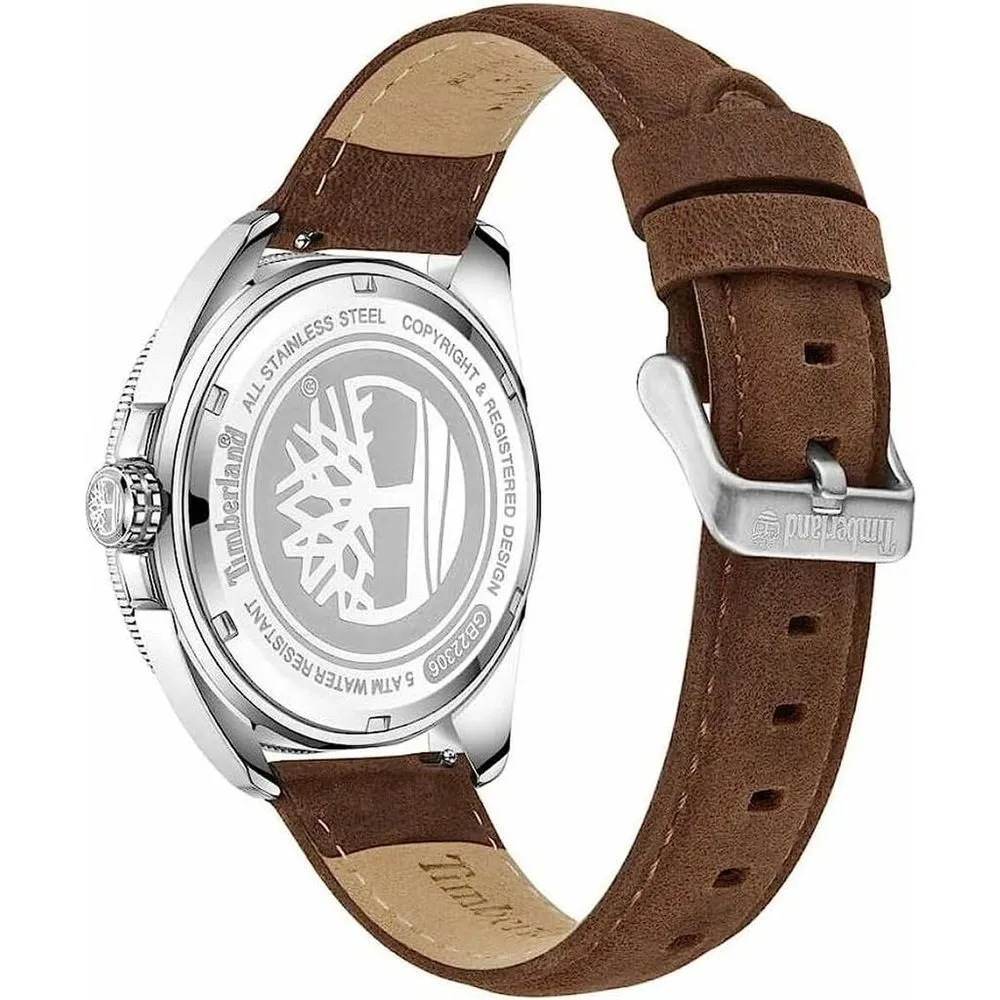 Timberland Brown Leather Watch