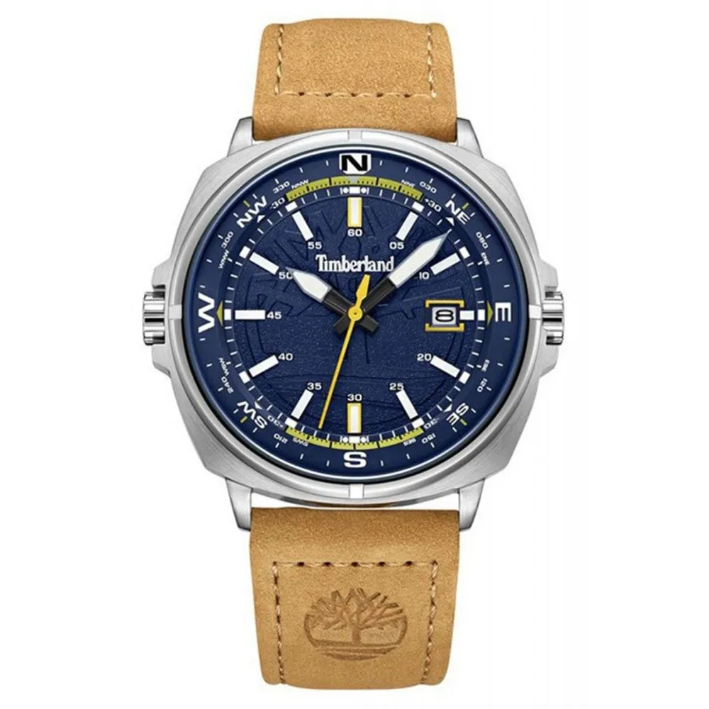 Timberland Brown Leather Watch