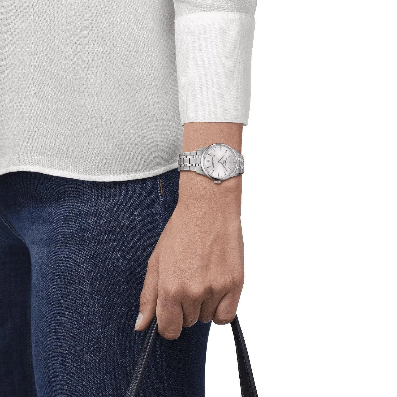 Tissot Chemin des Tourelles Powermatic 80 34 mm Automatic Women's Watch T1392071103100