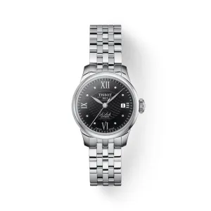 Tissot Le Locle Ladies Automatic Diamond and Black Dial Watch
