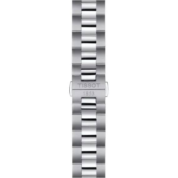 Tissot Powermatic 80 Silicium Mens Stainless Steel Blue Dial Watch