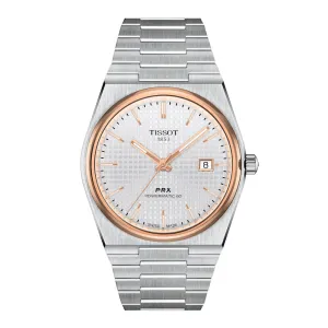 Tissot PRX Powermatic 80 Mens Two Tone Watch