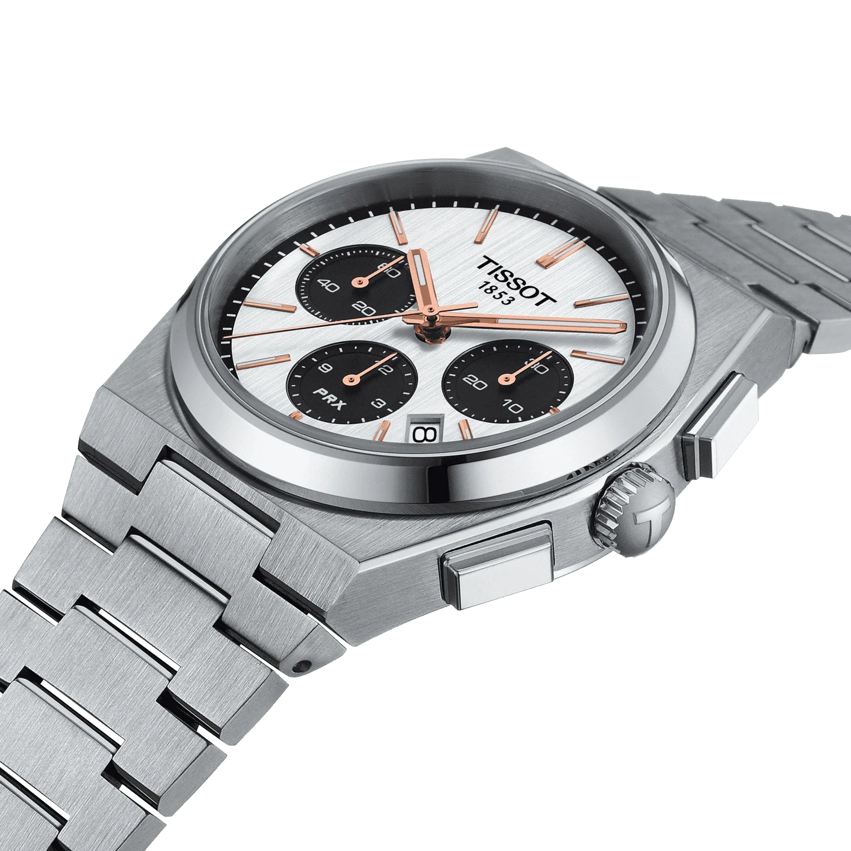 Tissot watch prx automatic chronograph 42mm white automatic steel t137.427.11.011.00