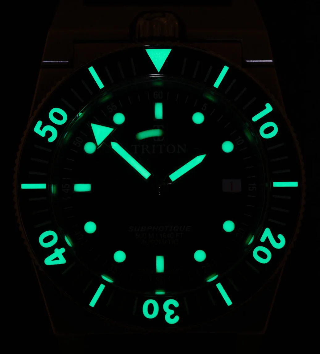 Triton Subphotique Sport Black TR-01 Watch