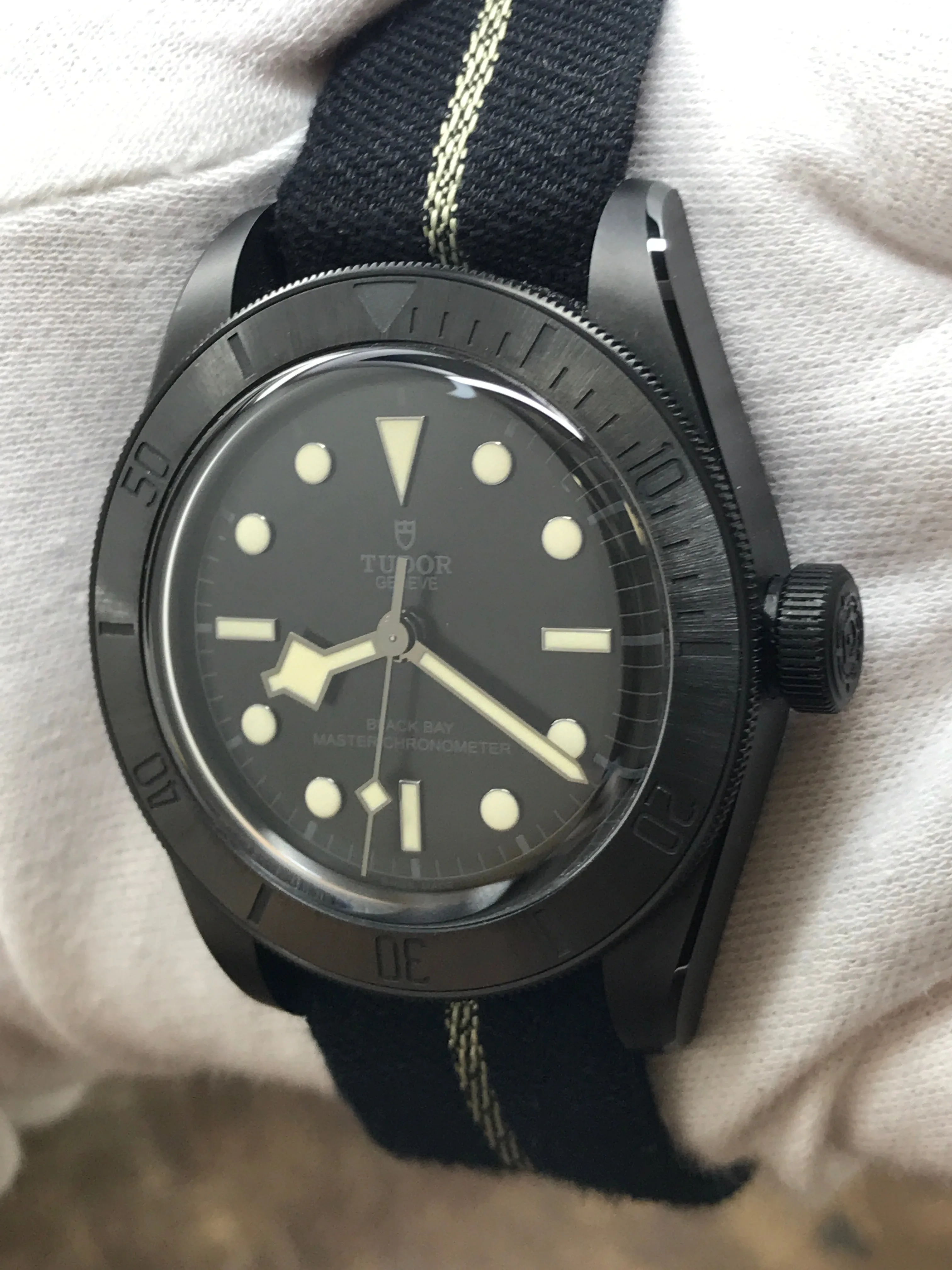 Tudor Black Bay Ceramic 79210 Black Dial Automatic Men's Watch