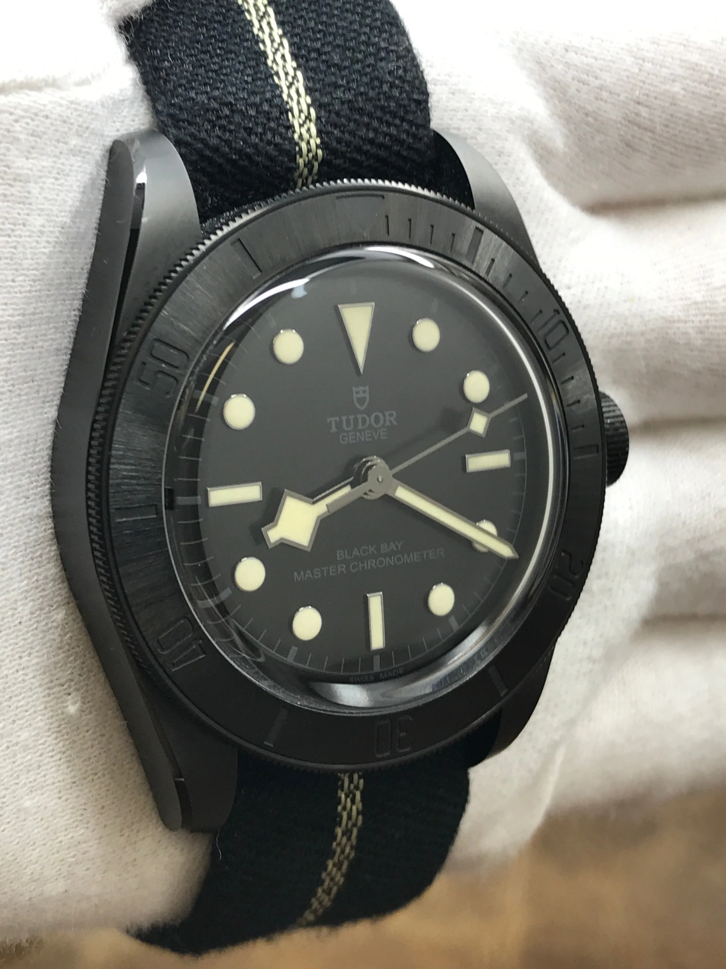 Tudor Black Bay Ceramic 79210 Black Dial Automatic Men's Watch