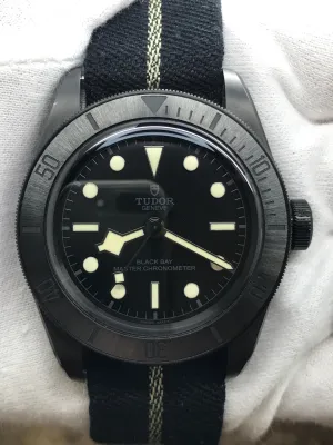 Tudor Black Bay Ceramic 79210 Black Dial Automatic Men's Watch