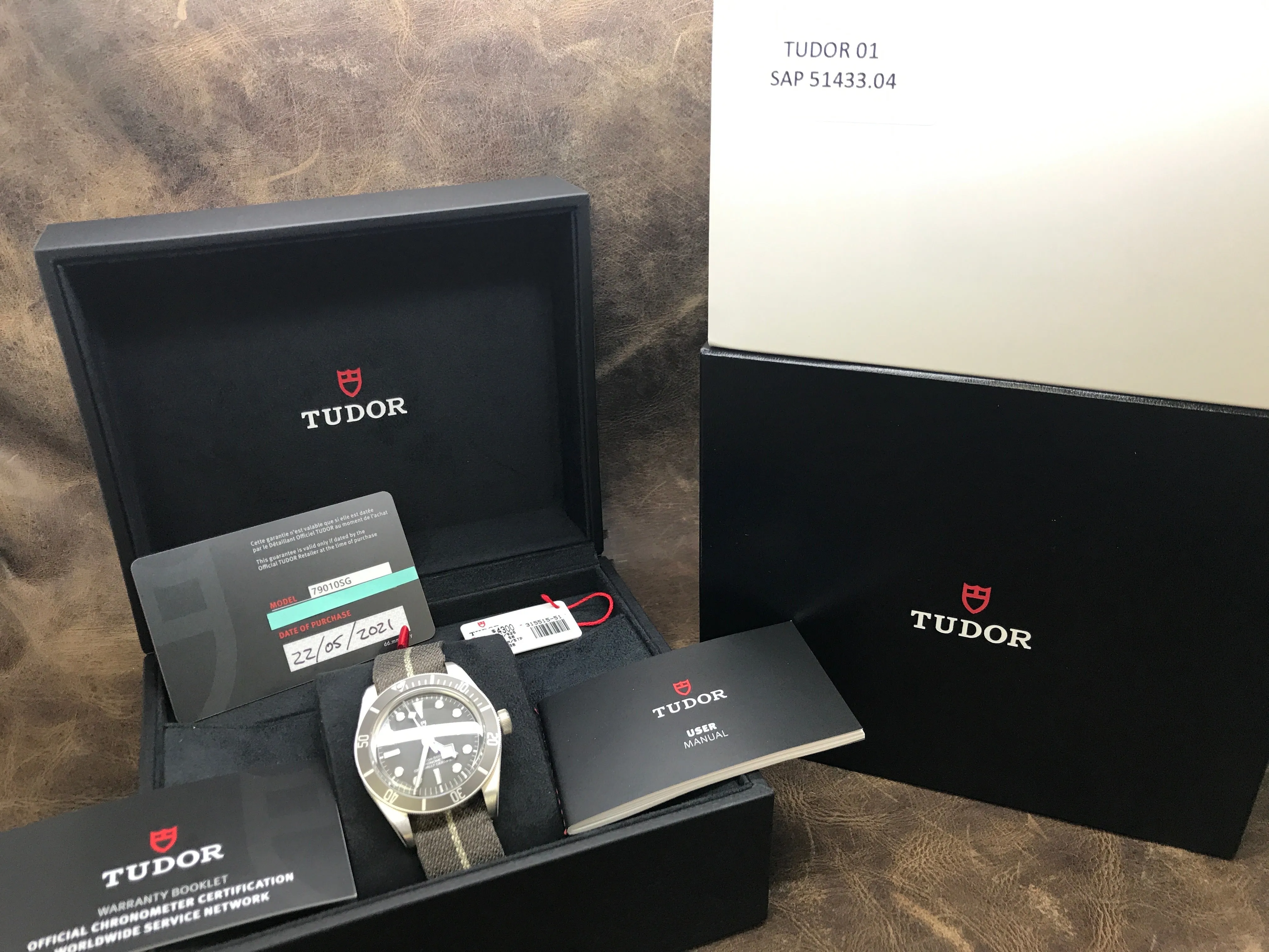 Tudor Black Bay Fifty-Eight 925 79010SG Taupe Dial Automatic Men's Watch