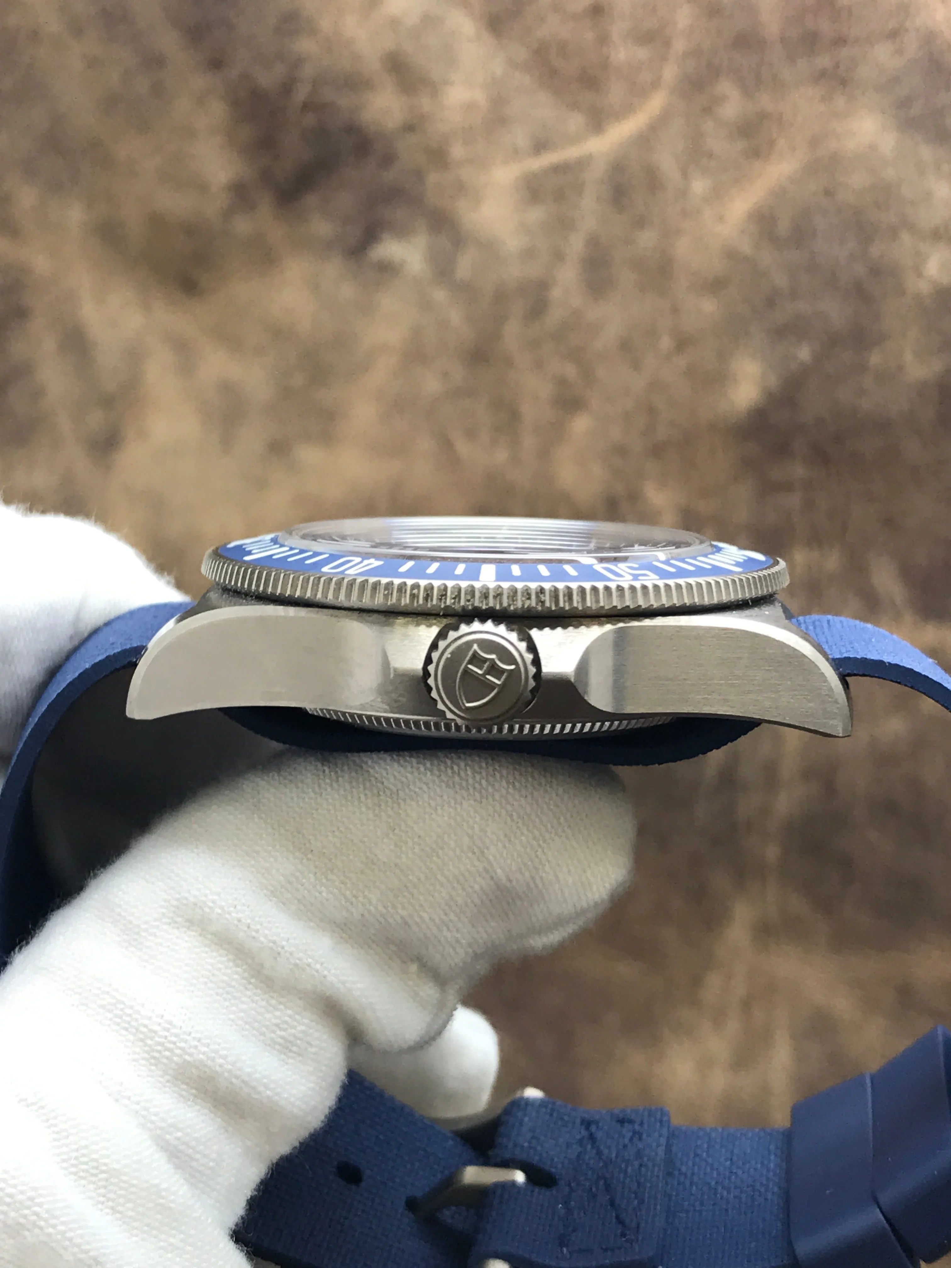 Tudor Pelagos FDX Marine National 25707 Blue Dial Automatic Men's Watch
