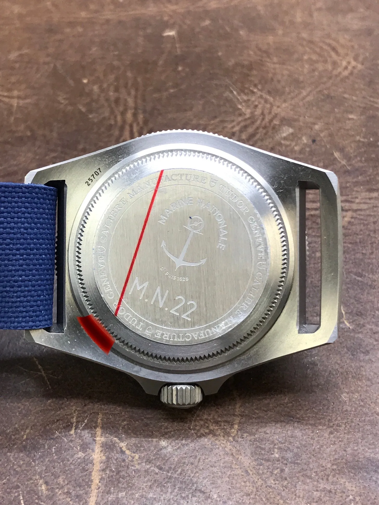 Tudor Pelagos FDX Marine National 25707 Blue Dial Automatic Men's Watch