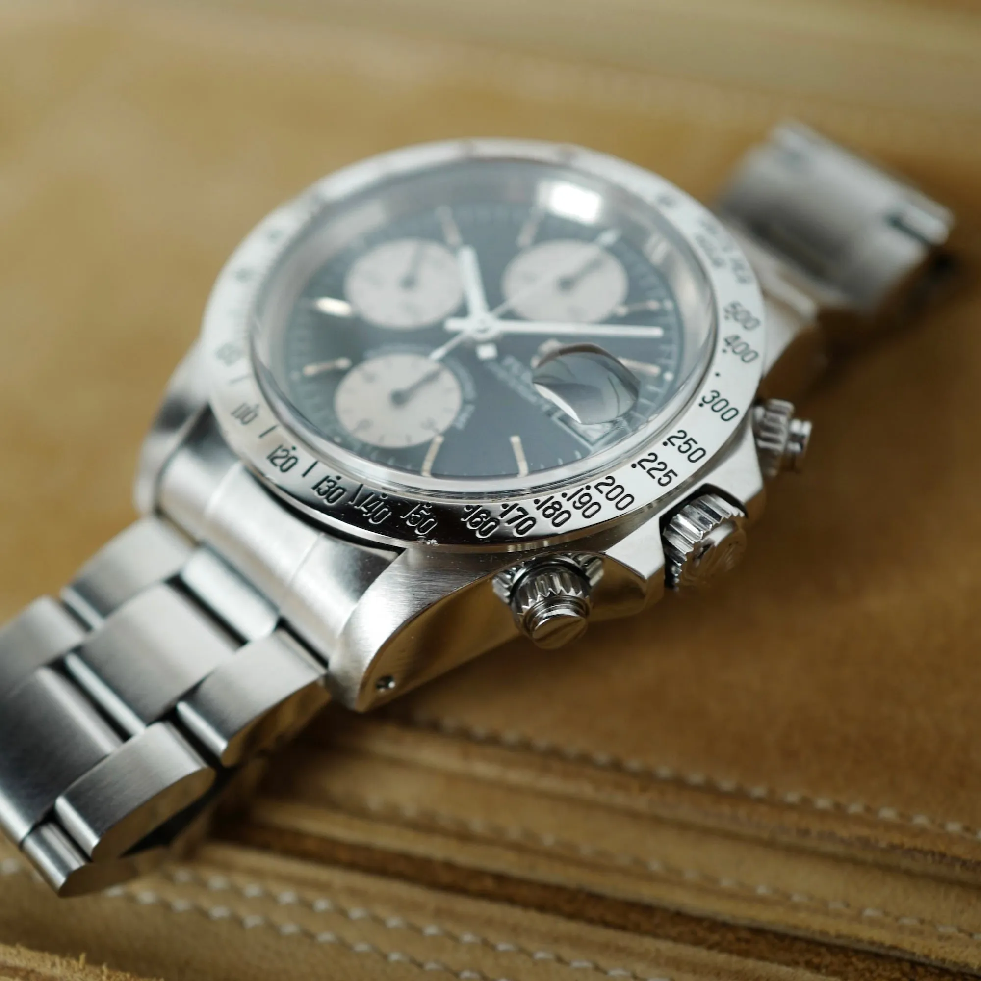Tudor Steel Big Block Chronograph Ref. 79180 with Original Warranty (New Arrival)