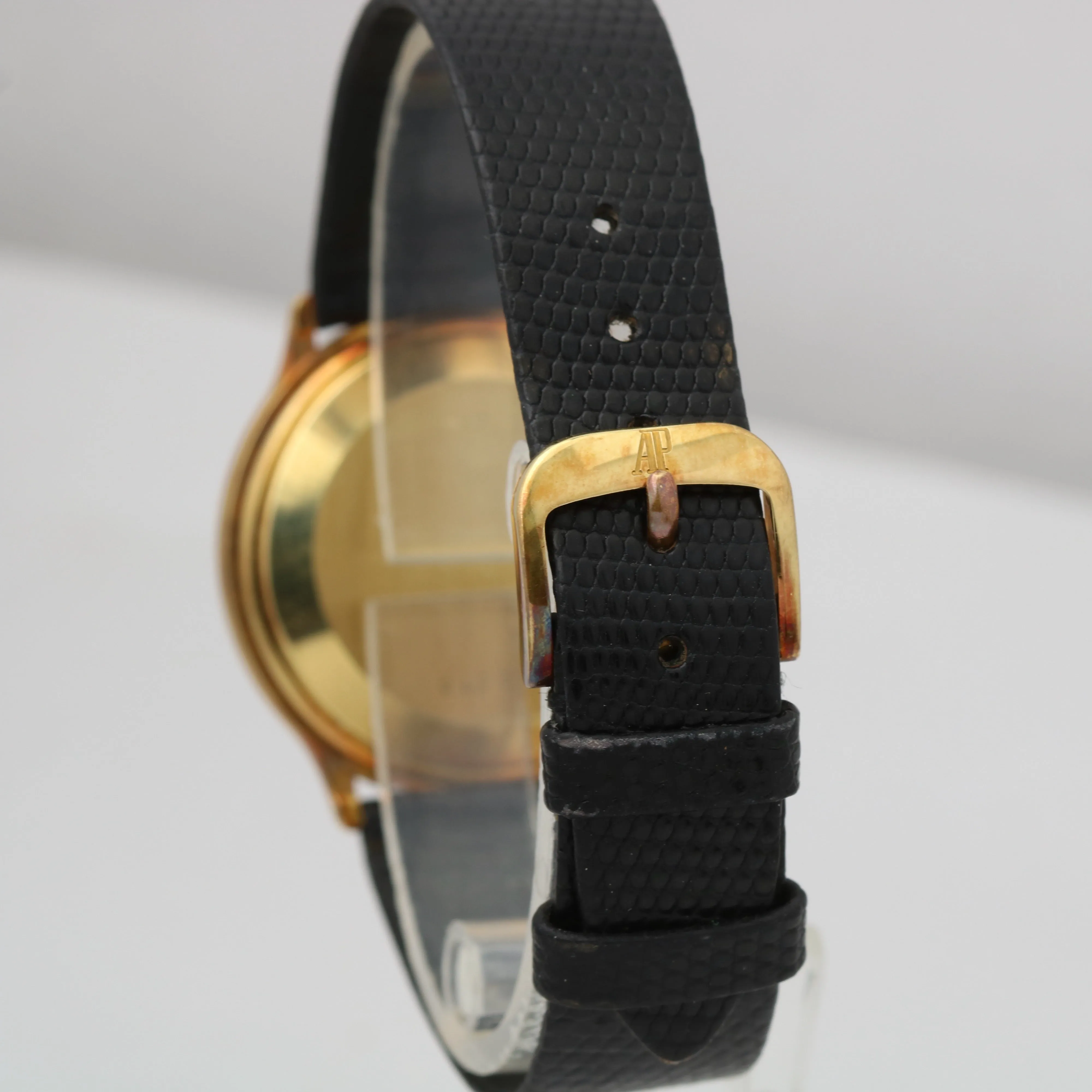 UNPOLISHED Audemars Piguet Classic DayDate Moonphase 25589BA 18k Gold 33mm Watch