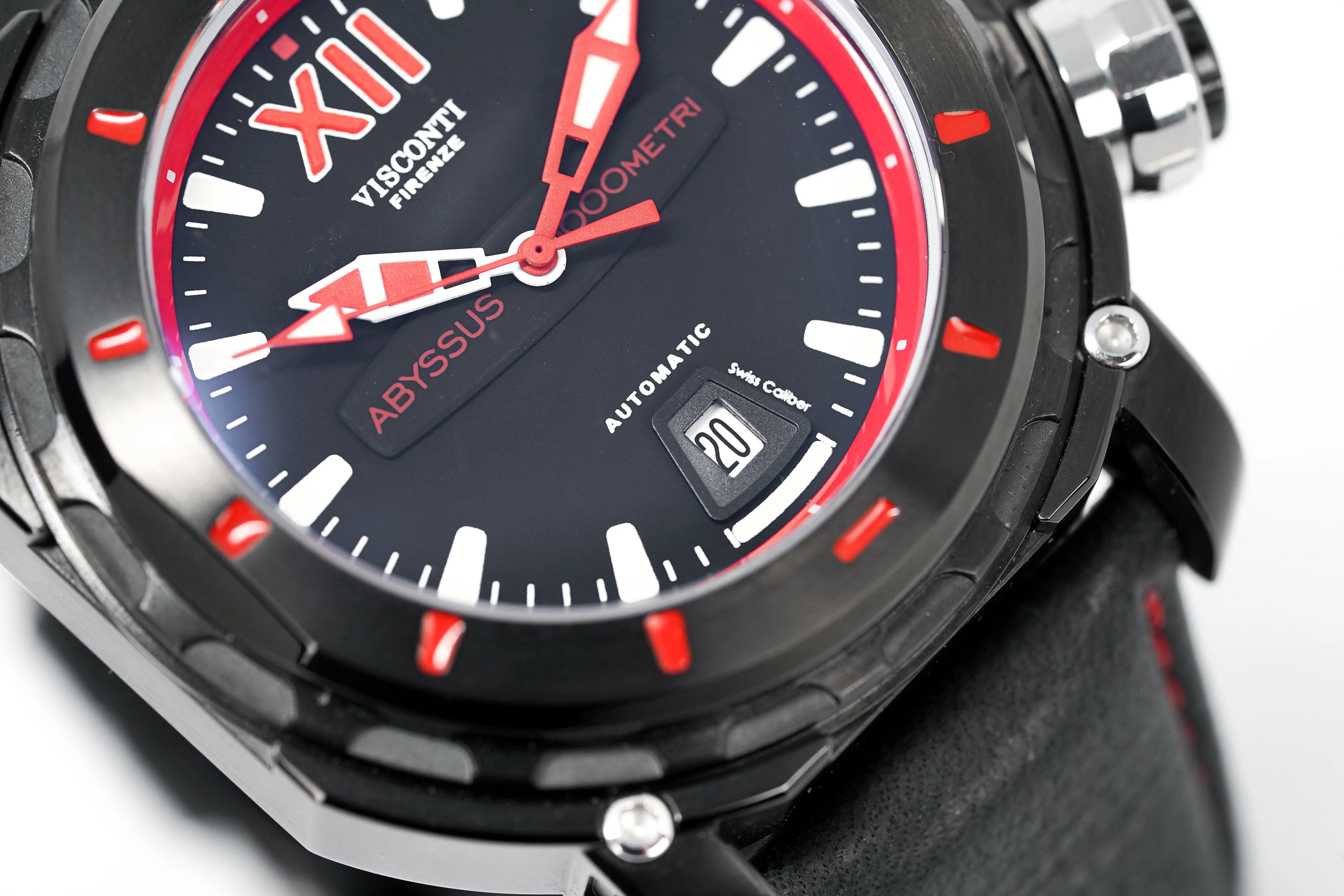 Visconti Automatic Watch Full Dive 1000M Black KW51-03