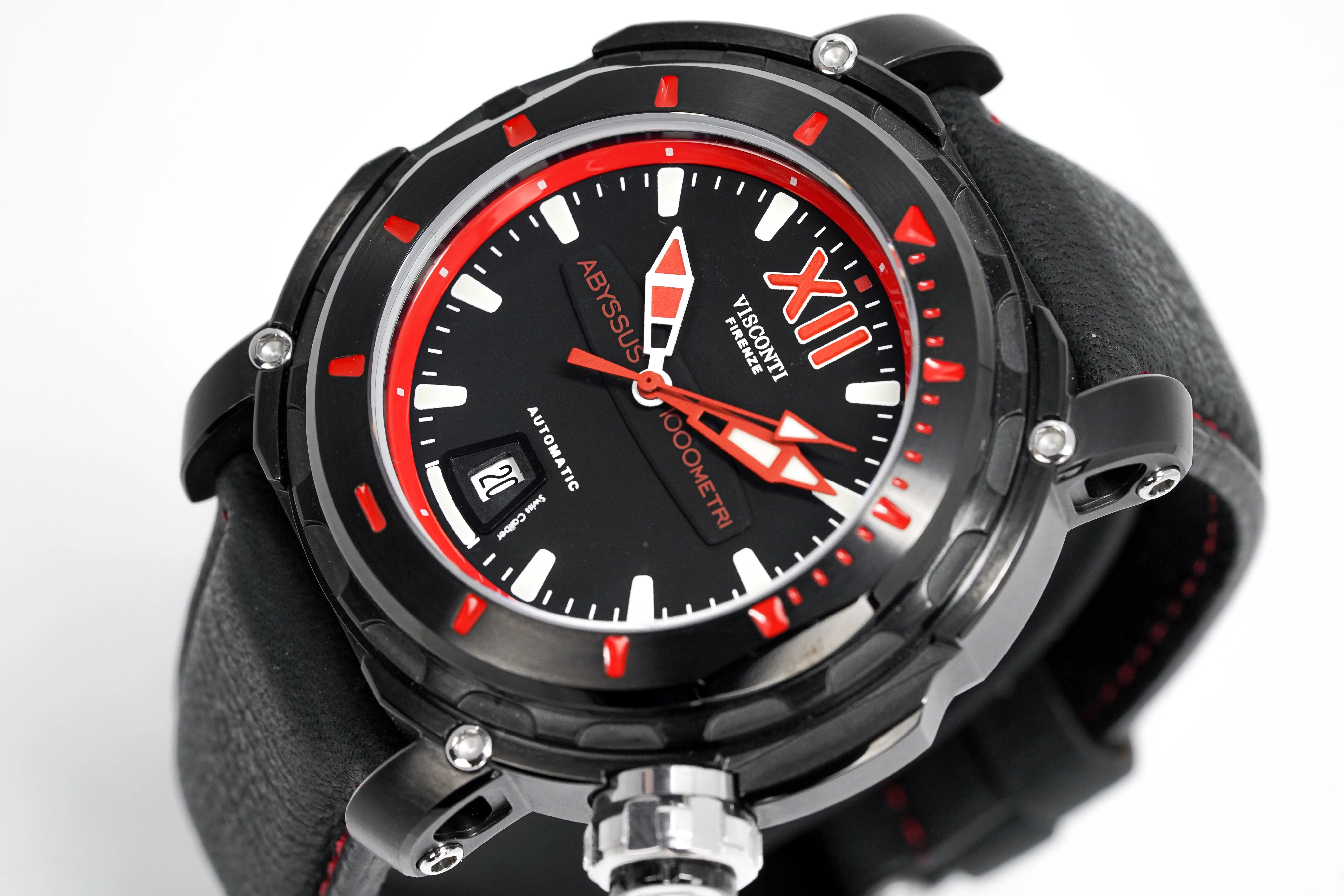 Visconti Automatic Watch Full Dive 1000M Black KW51-03