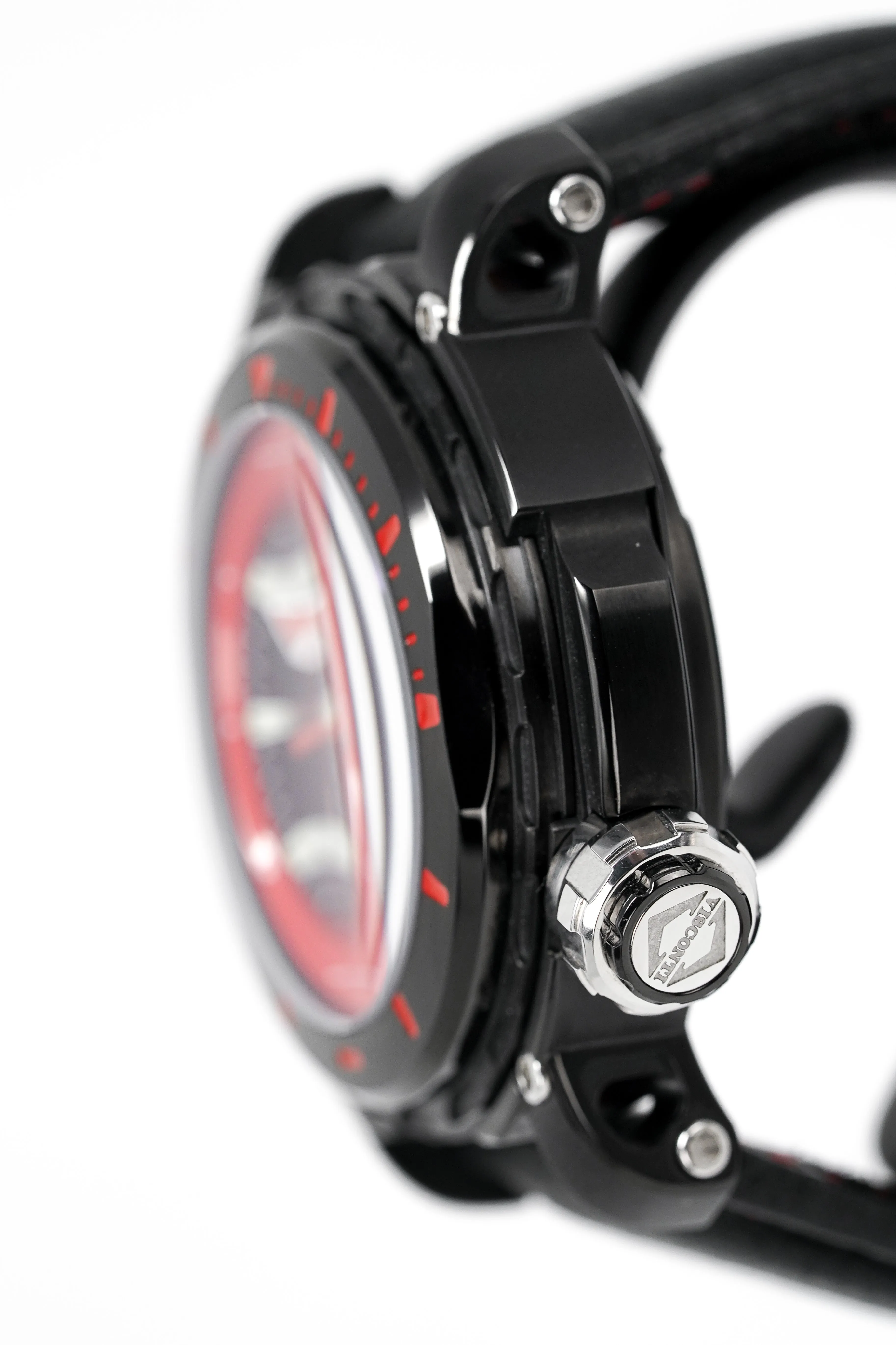 Visconti Automatic Watch Full Dive 1000M Black KW51-03