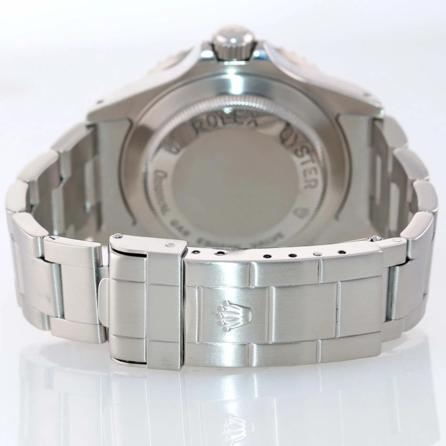 Warranty Rolex Sea-Dweller Stainless Steel 16600 40mm Date Black Dive Watch