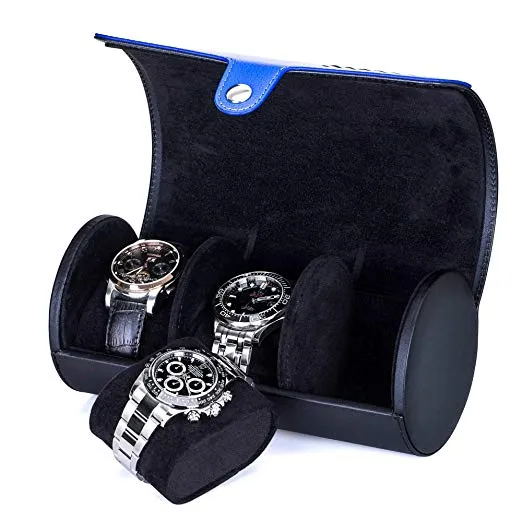 Watch Roll, Travel Watch Case for 3 Watches