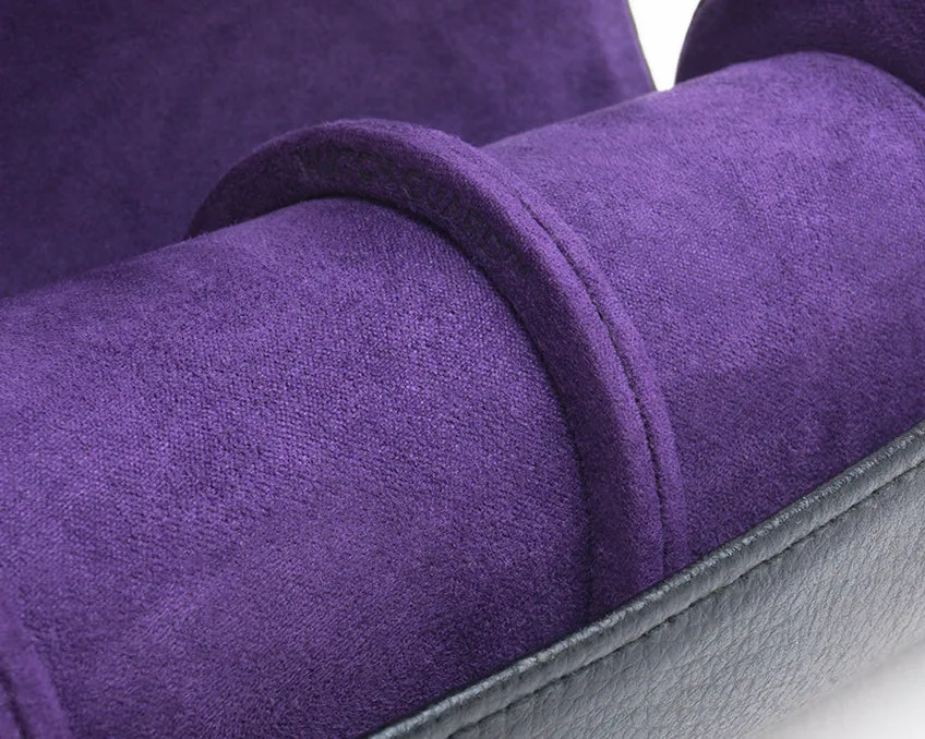 WOLF Blake Watch Roll - Black/Purple