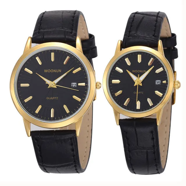 WOONUN Matching Couples Watch