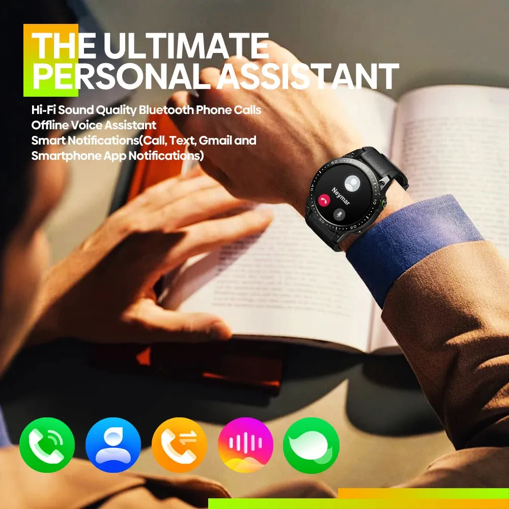 Zeblaze Ares 3 Pro Smart Watch Ultra HD AMOLED Display Voice Calling Function 100  Sports Modes 24H Health Monitor Smartwatch