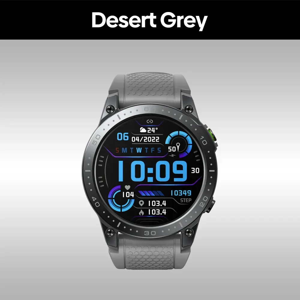 Zeblaze Ares 3 Pro Smart Watch Ultra HD AMOLED Display Voice Calling Function 100  Sports Modes 24H Health Monitor Smartwatch