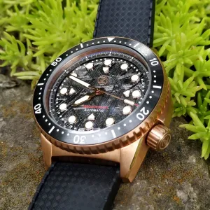 Zelos Great White 1000M Bronze Meteorite (1km,&nbsp;Swiss&nbsp;Mvmt)