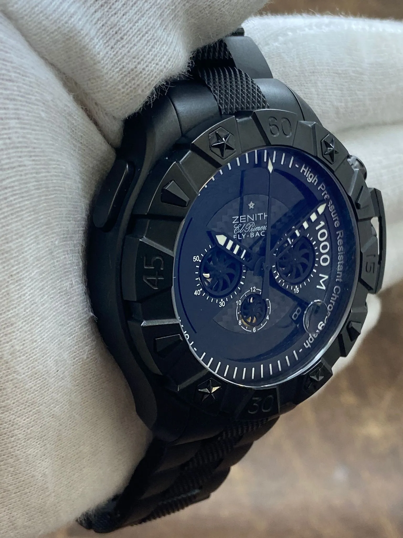 Zenith Defy Xtreme DLC Titanium 96.0527.4000 Black Dial Automatic Men's Watch
